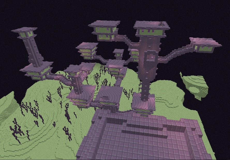 Minecraft end şehri